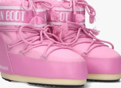 MOON BOOT snowboots icon low nylon roze Discount