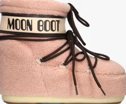 MOON BOOT snowboots icon low fleece roze Discount