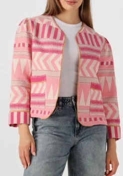 NEMA gewatteerde jas n306 roze