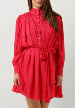 NOTRE-V mini jurk nv-danton pearl dress roze Hot