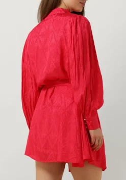 NOTRE-V mini jurk nv-danton pearl dress roze Hot