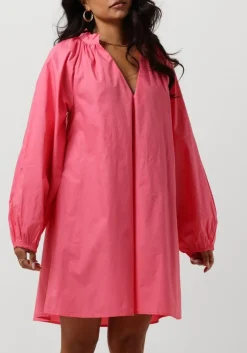 NOTRE-V mini jurk nv-dayo mini dress roze New