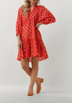 NOTRE-V mini jurk nv-danic short dress roze Hot