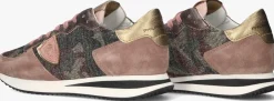 PHILIPPE MODEL lage sneakers trpx camo roze