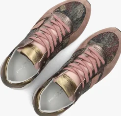 PHILIPPE MODEL lage sneakers trpx camo roze