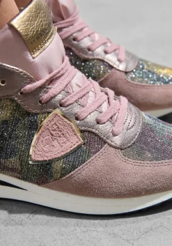 PHILIPPE MODEL lage sneakers trpx camo roze