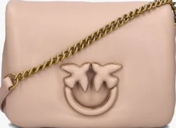 PINKO schoudertas love click baby puff roze Hot