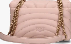 PINKO schoudertas love puff mini roze Online