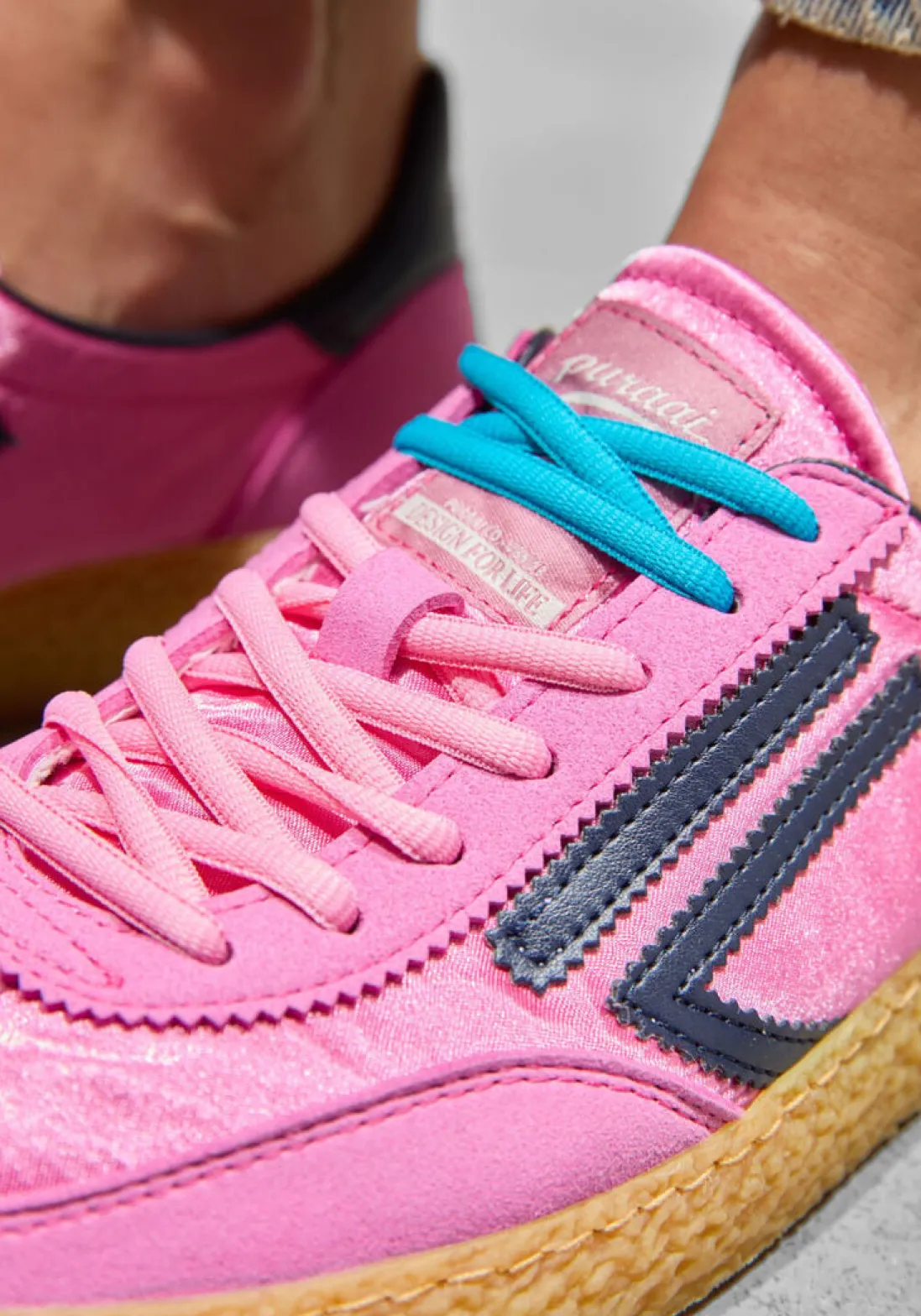 PURAAI lage sneakers 6.01 xs roze Clearance