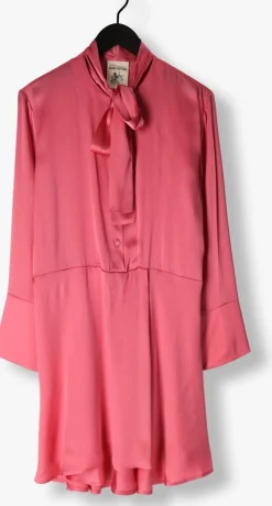 SEMICOUTURE mini jurk maya dress roze Outlet