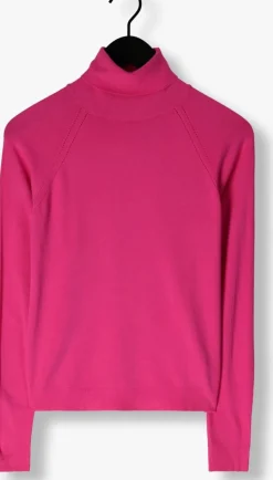 SUMMUM coltrui turtle neck sweater basic knit roze Online