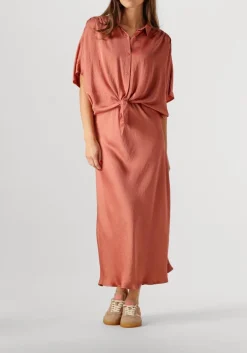 SUMMUM midirok skirt heavy silky touch roze Discount