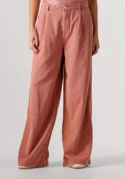 SUMMUM pantalon wide leg pant sway tencel roze Sale