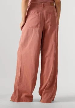 SUMMUM pantalon wide leg pant sway tencel roze Sale