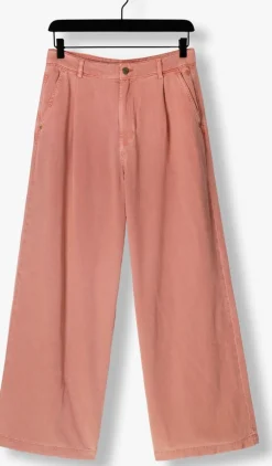 SUMMUM pantalon wide leg pant sway tencel roze Sale