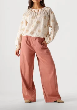 SUMMUM pantalon wide leg pant sway tencel roze Sale