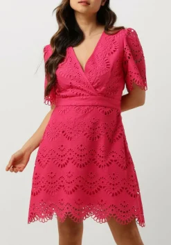 SUNCOO mini jurk chirel roze Clearance