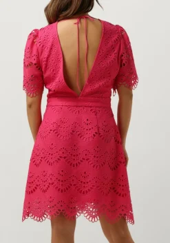 SUNCOO mini jurk chirel roze Clearance