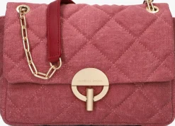 VANESSA BRUNO schoudertas grand moon roze Clearance