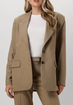 AAIKO blazer amanda twill vis 350 taupe Outlet