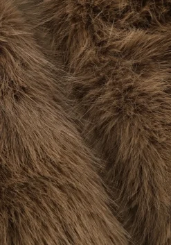 AIMEE THE LABEL gilet isla taupe New