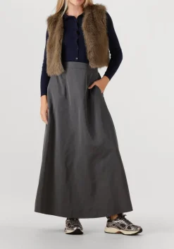 AIMEE THE LABEL gilet isla taupe New