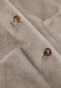 ALTER EGO faux fur jas lena taupe New