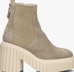 ATTILIO GIUSTI LEOMBRUNI enkellaarsjes tiggy warm taupe