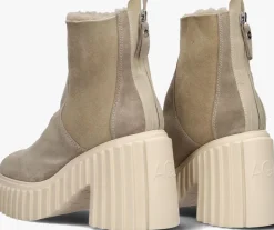 ATTILIO GIUSTI LEOMBRUNI enkellaarsjes tiggy warm taupe