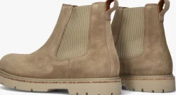 BIRKENSTOCK chelsea boots highwood slip on men taupe Discount
