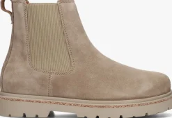 BIRKENSTOCK chelsea boots highwood slip on mid w taupe Best