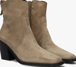 BLASZ enkellaarsjes 14 taupe Sale