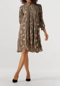 BRUUNS BAZAAR mini jurk bbtammi dress taupe Online