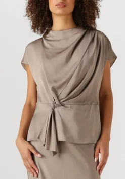 BRUUNS BAZAAR top bbtinja blouse taupe