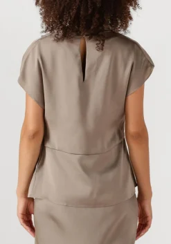 BRUUNS BAZAAR top bbtinja blouse taupe