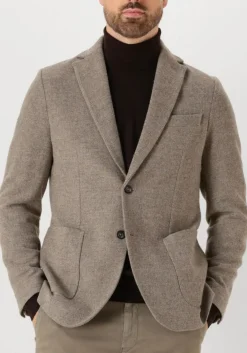 CIRCOLO colberts diagonal jacket taupe Hot