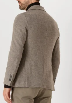 CIRCOLO colberts diagonal jacket taupe Hot