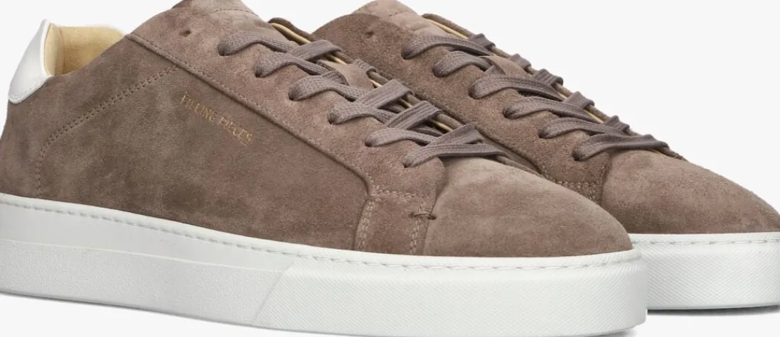 FILLING PIECES lage sneakers tiebreak suede taupe Best