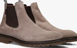FLORIS VAN BOMMEL chelsea boots sfm-60018 sturdi taupe Outlet