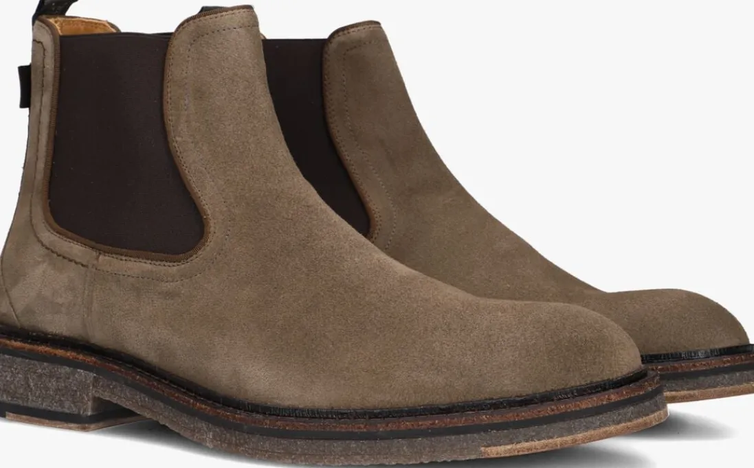 FLORIS VAN BOMMEL chelsea boots sfm-60051 de tanker taupe Outlet