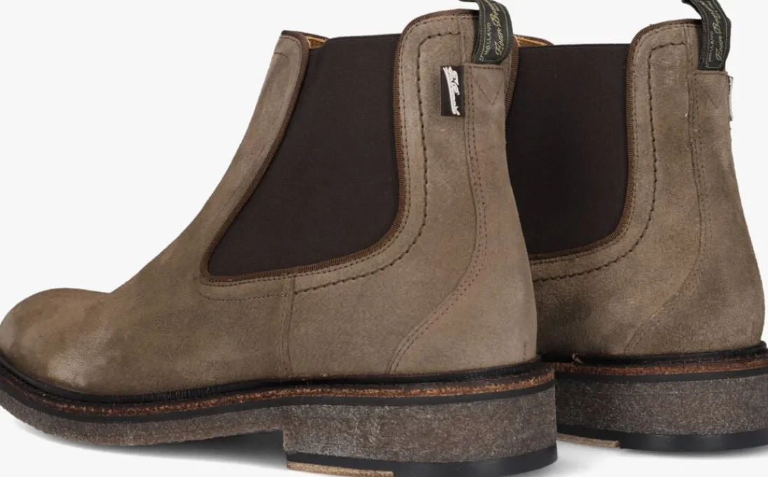 FLORIS VAN BOMMEL chelsea boots sfm-60051 de tanker taupe Outlet
