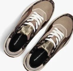 FLORIS VAN BOMMEL lage sneakers sfw-10138 suvi taupe Discount