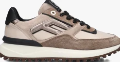 FLORIS VAN BOMMEL lage sneakers sfw-10128 noppi taupe Sale