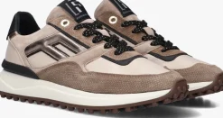 FLORIS VAN BOMMEL lage sneakers sfw-10128 noppi taupe Sale