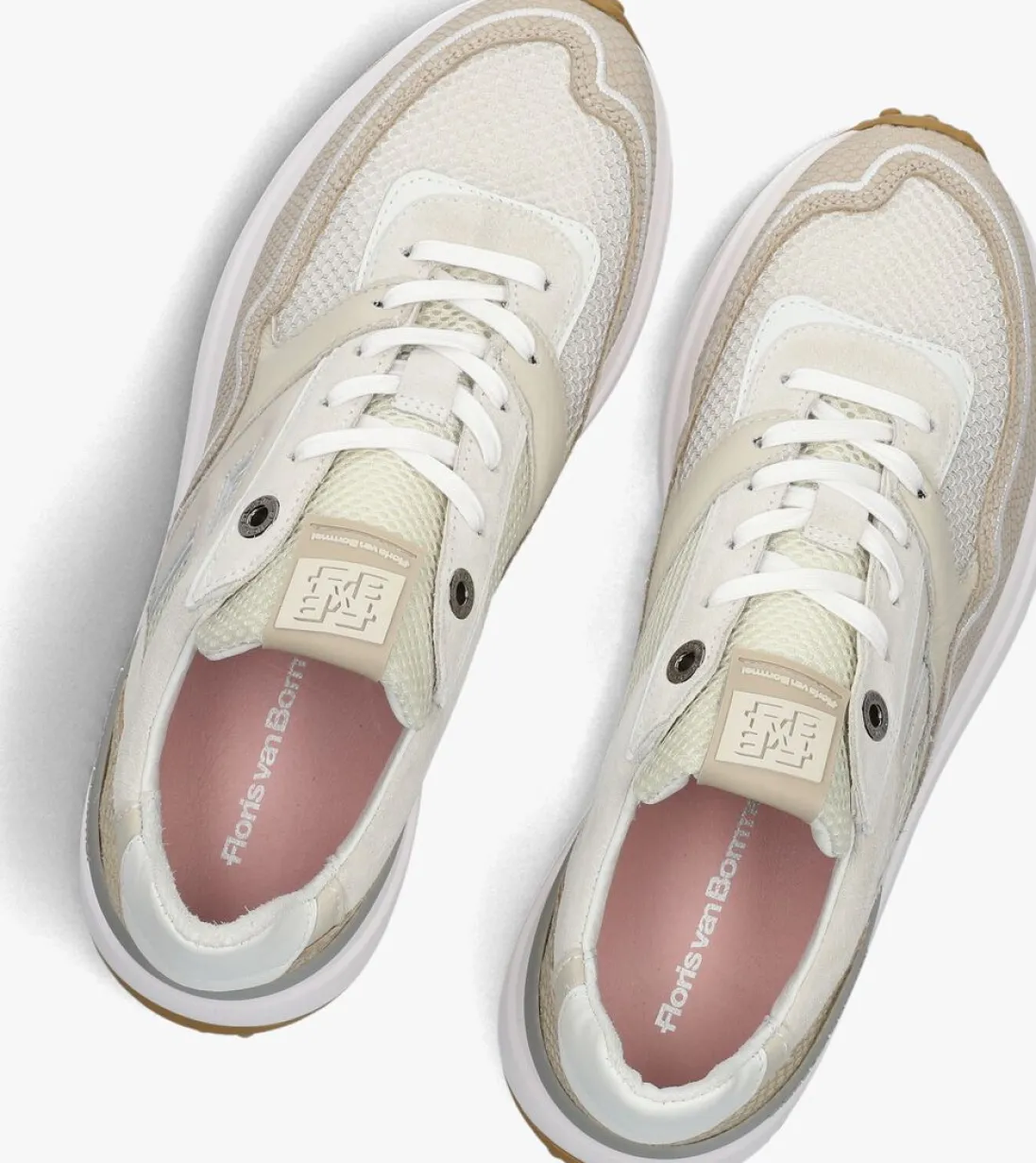 FLORIS VAN BOMMEL lage sneakers sfm-10128 taupe Sale