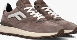 FLORIS VAN BOMMEL lage sneakers sfm-10139 noppi taupe New