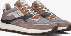 FLORIS VAN BOMMEL lage sneakers sfm-10139 noppi taupe Online