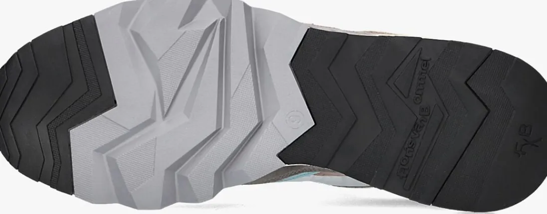 FLORIS VAN BOMMEL lage sneakers sfm-10136 de zager taupe Online