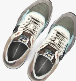 FLORIS VAN BOMMEL lage sneakers sfm-10136 de zager taupe Online