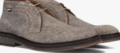 FLORIS VAN BOMMEL nette schoenen sfm-50163 de tanker taupe Clearance